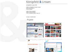Tablet Screenshot of koenigsfeld-linssen.de